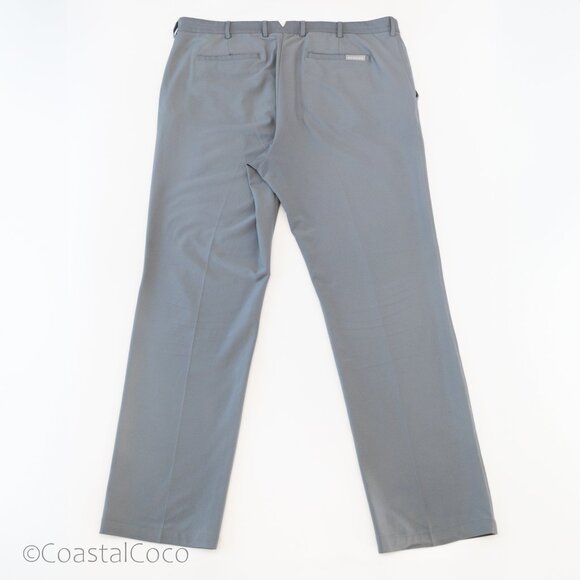 Dunning Golf Pants Mens 40X32 Everbest Grey Performance Stretch Casual Athletic - Picture 2 of 9